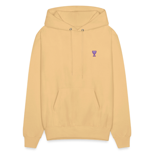 Peace Men's Hoodie - light gold 