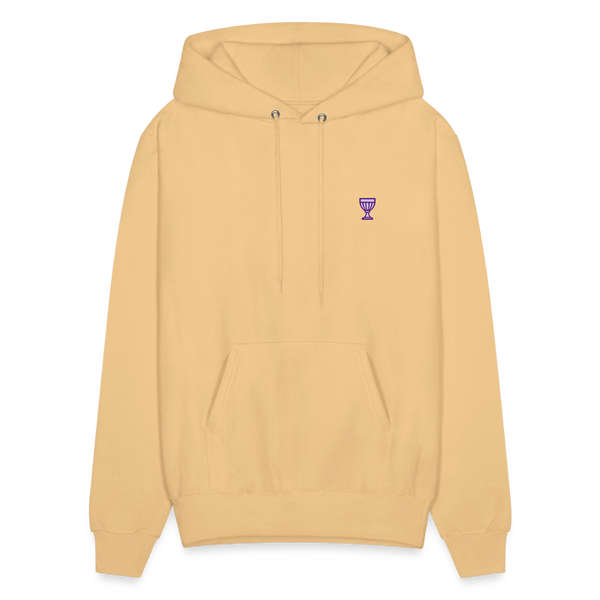 Peace Men's Hoodie - light gold 